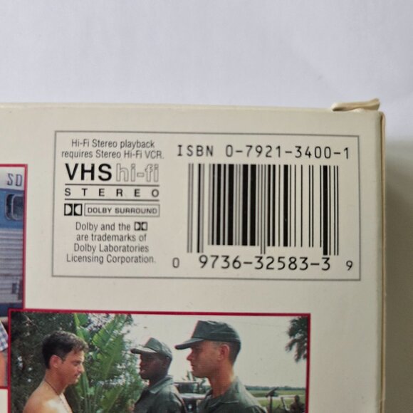 Tom Hanks Is Forrest Gump VHS Tape 1994 Paramount Pictures Drama PG-13 - Picture 7 of 12